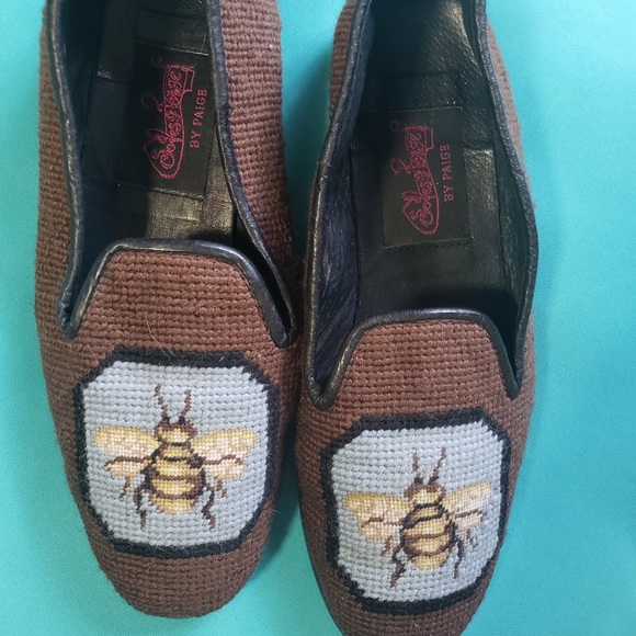 By Paige Shoes Needlepoint Bee Flats Poshmark